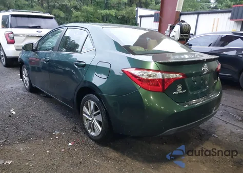 2014 Toyota Corolla Eco/Eco Plus/Eco Premium из США, поврежденный, VIN 5YFBPRHE5EP100536